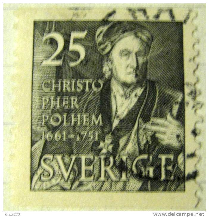 Sweden 1951 Christopher Polhem 25ore - Used - Gebraucht