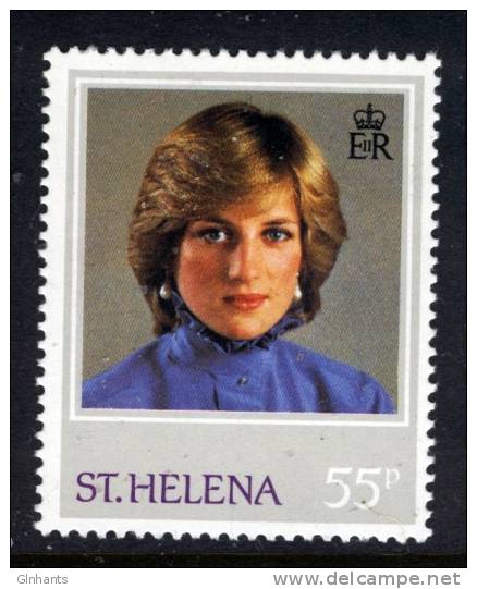 ST HELENA - 1982 PRINCESS DIANA 21st BIRTHDAY 55p FINE MNH ** - St. Helena