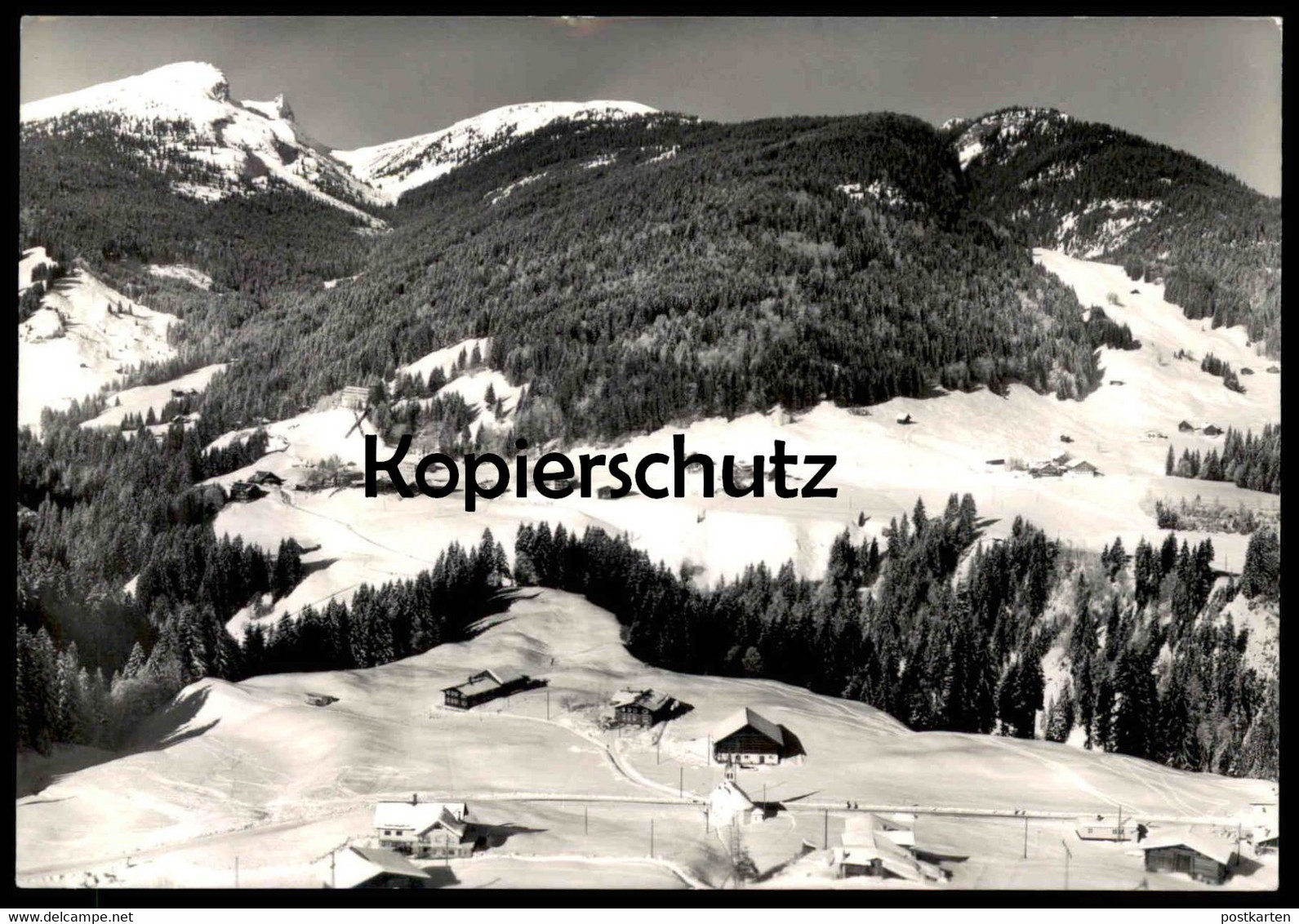 ÄLTERE POSTKARTE RIEZLERN KLEINWALSERTAL UNTERWESTEGG TORKOPF Stempel Sondertarif 1963 Cpa Postcard Ansichtskarte AK - Kleinwalsertal