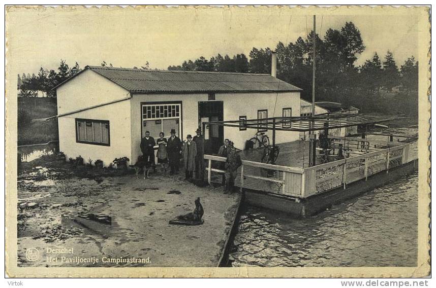 Dessel :  Het Paviljoentje Campinastrand - Dessel