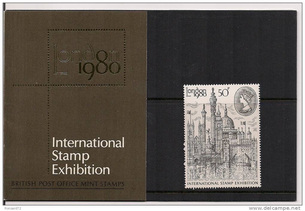 1979 - International Stamp Exhibition 6-14 May 1980 - Presentation Packs