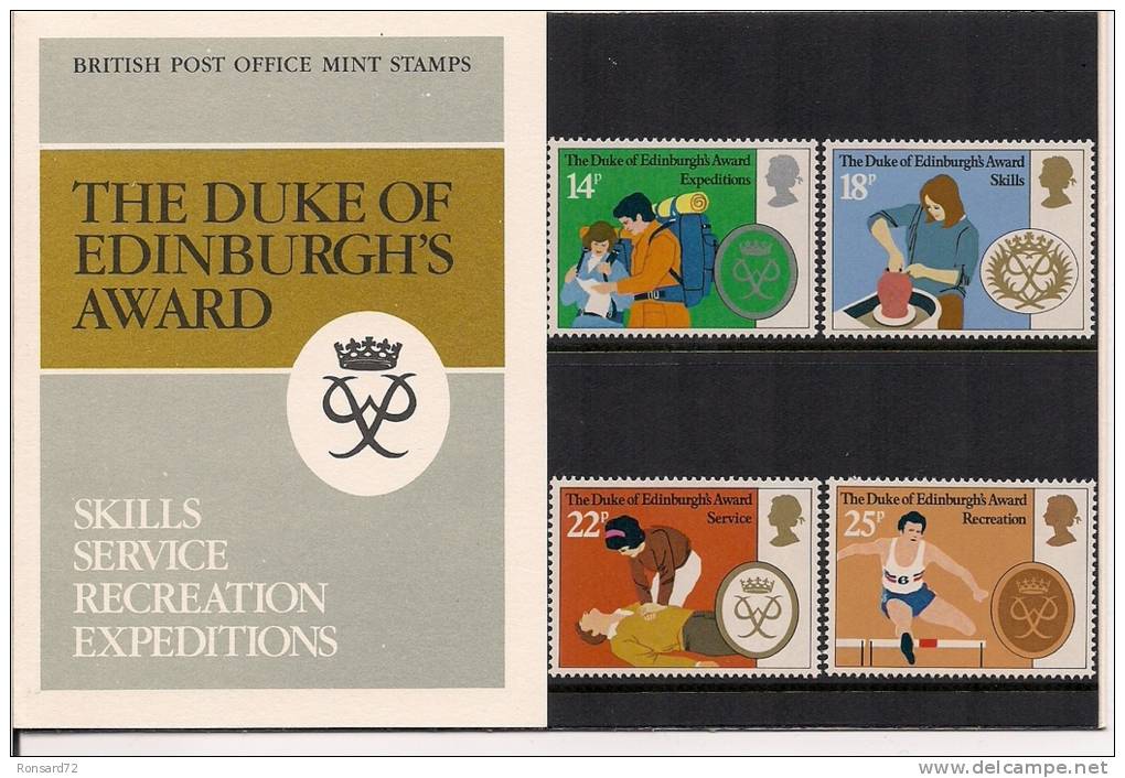 1981 - The Duke Of Edinburgh's Award - Presentation Packs