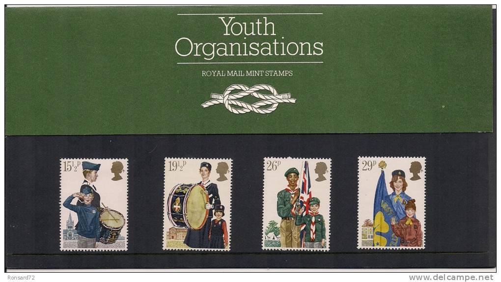 1982 - Youth Organisation - Presentation Packs