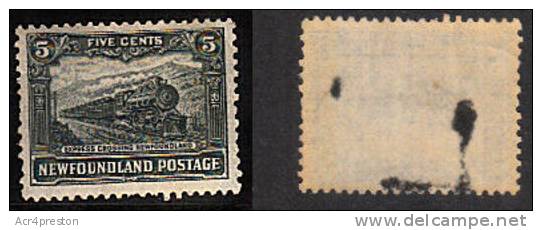 Msc171 Newfoundland, SG183 5c Perkins Bacon Issue, Mounted Mint - Ungebraucht