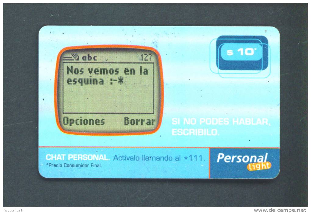 CHILE  -  Remote Phonecard As Scan - Chili