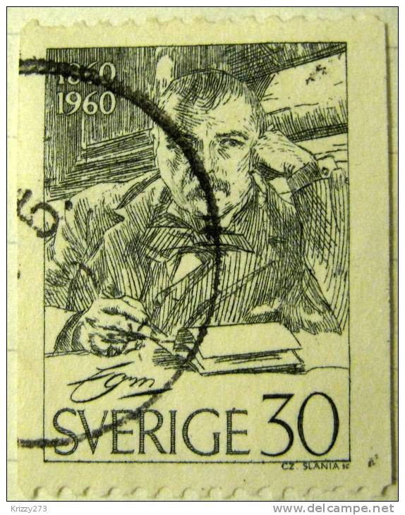 Sweden 1960 Anders Zorn 30ore - Used - Used Stamps