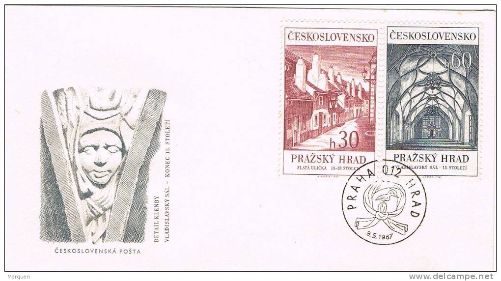 Carta PRAHA (checoslovaquia) 1967. Prazsky Rad (castillo De Praga) - Storia Postale