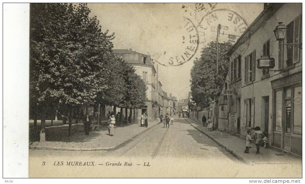 CPA(78) LES MUREAUX       Grande Rue - Les Mureaux