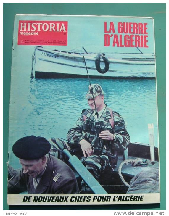 Historia Magazine, La Guerre D'algérie N° 309 : De Nouveaux Chefs Pour L Algerie. Challe : Bilan D'une Mission. Algérie - Geschiedenis