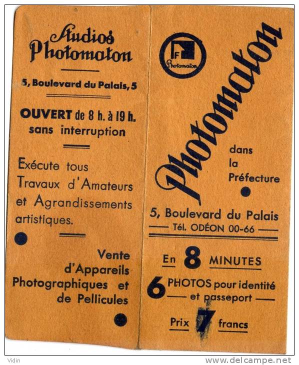 Pochette Pour Photo Avec 1 Photo Femme Paris - Autres & Non Classés