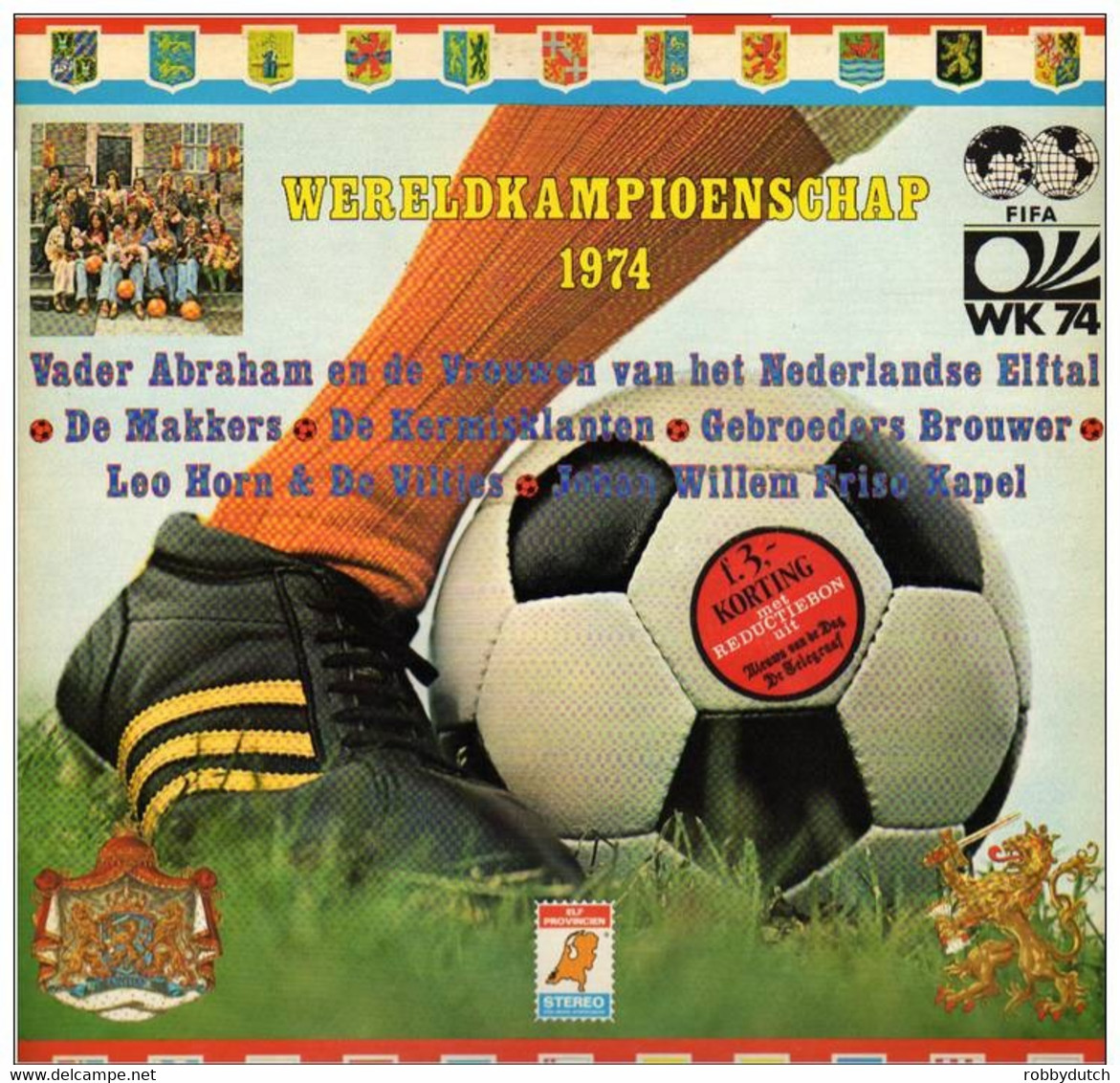 * LP *  WERELDKAMPIOENSCHAP VOETBAL MÜNCHEN 1974 - Abbigliamento, Souvenirs & Varie