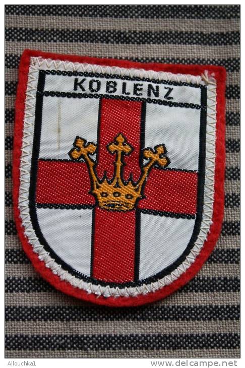 Blason écusson En Tissu Brodé :koblenz Coblence  Allemagne Germany Deutschland- - Stoffabzeichen