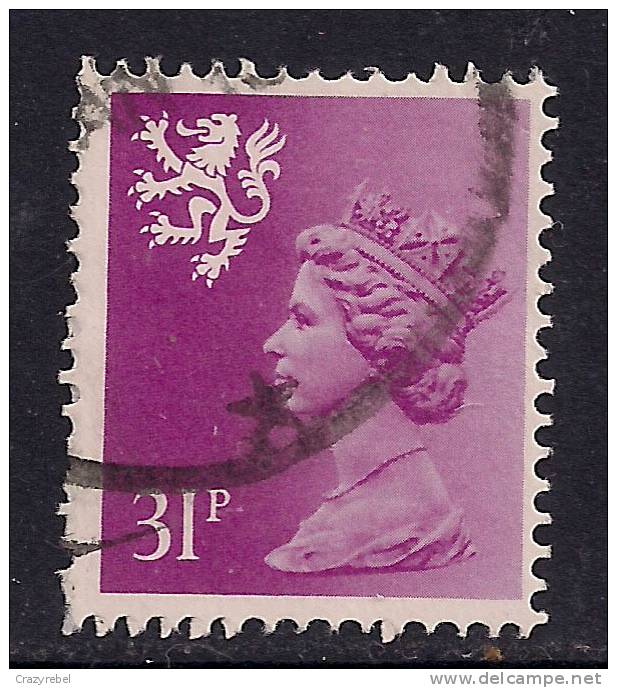 SCOTLAND GB 1986 31p BRIGHT PURPLE USED MACHIN STAMP SG S76  ( A886 ) - Scotland