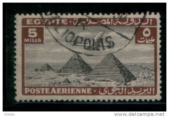 EGYPT / 1933 AIR / POST MARK / HELIOPOLIS / VF USED . - Other & Unclassified