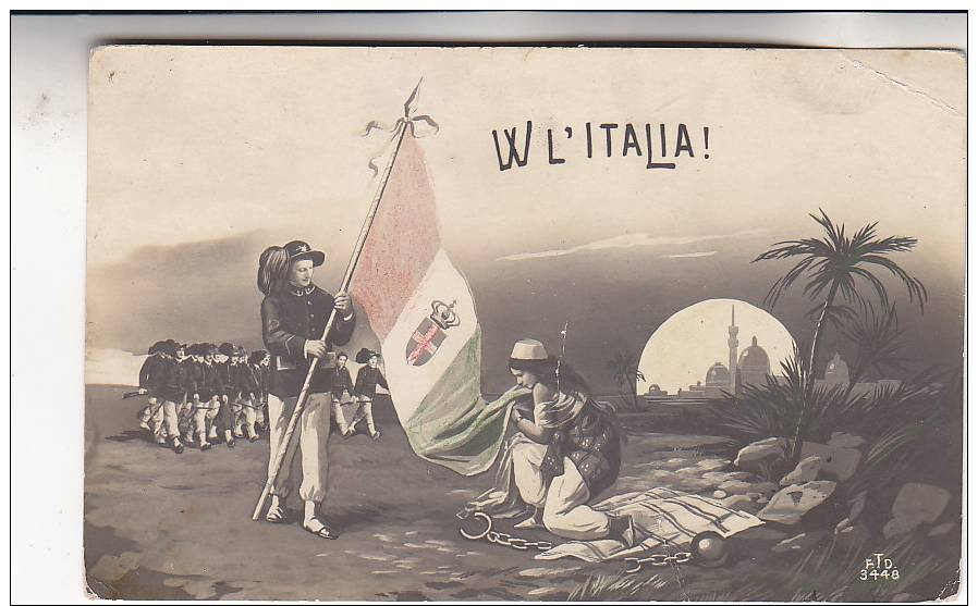 Patriottica W L'Italia Bersaglieri - Patriottiche