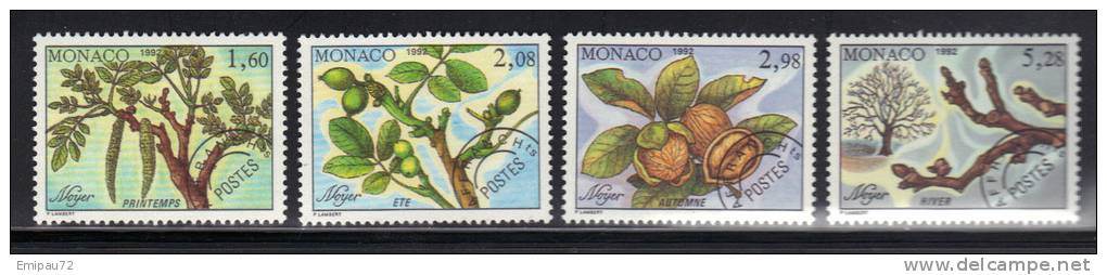 MONACO- Série De 1992 -Timbres N°110 à 113- Neufs Sans Charnière ** - Preobliterati