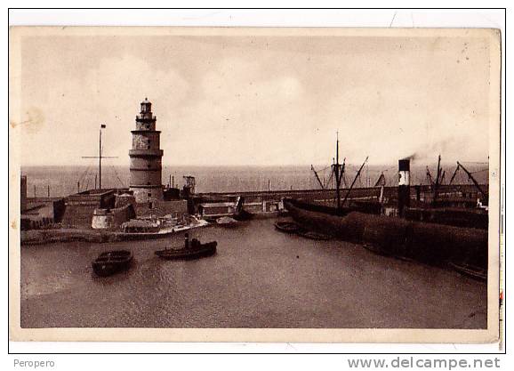 CIVITAVECCHIA IL FARO    CARTOLINA PRIMA 1935 - Civitavecchia