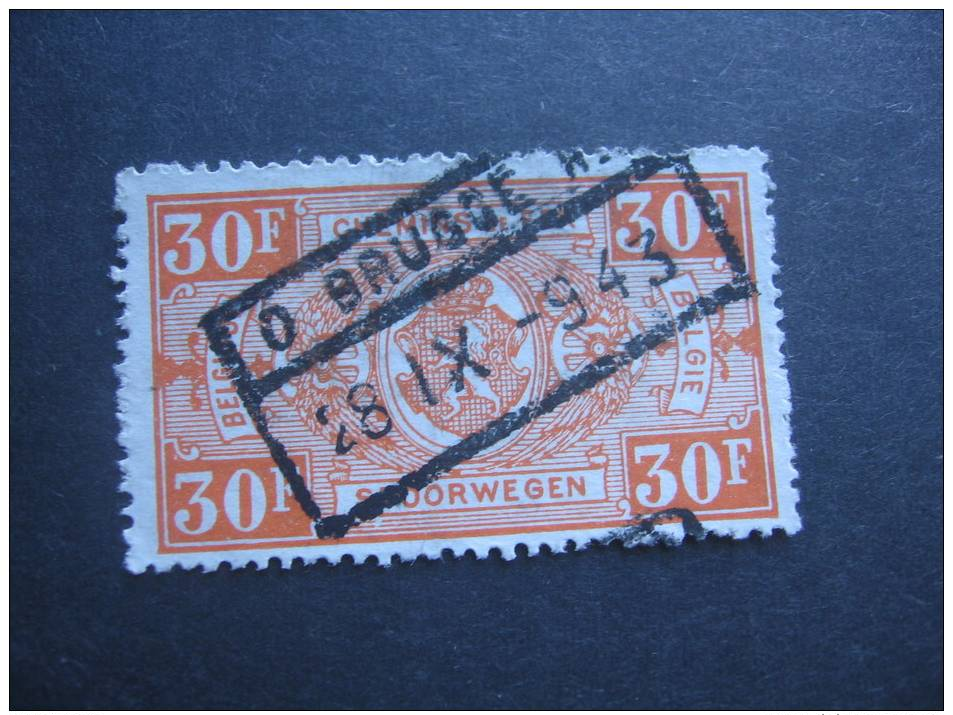 26.2  BELGIE  SPOORWEGEN  1941    TR 257   Stempel   BRUGGE    CW  0,90 - Autres & Non Classés