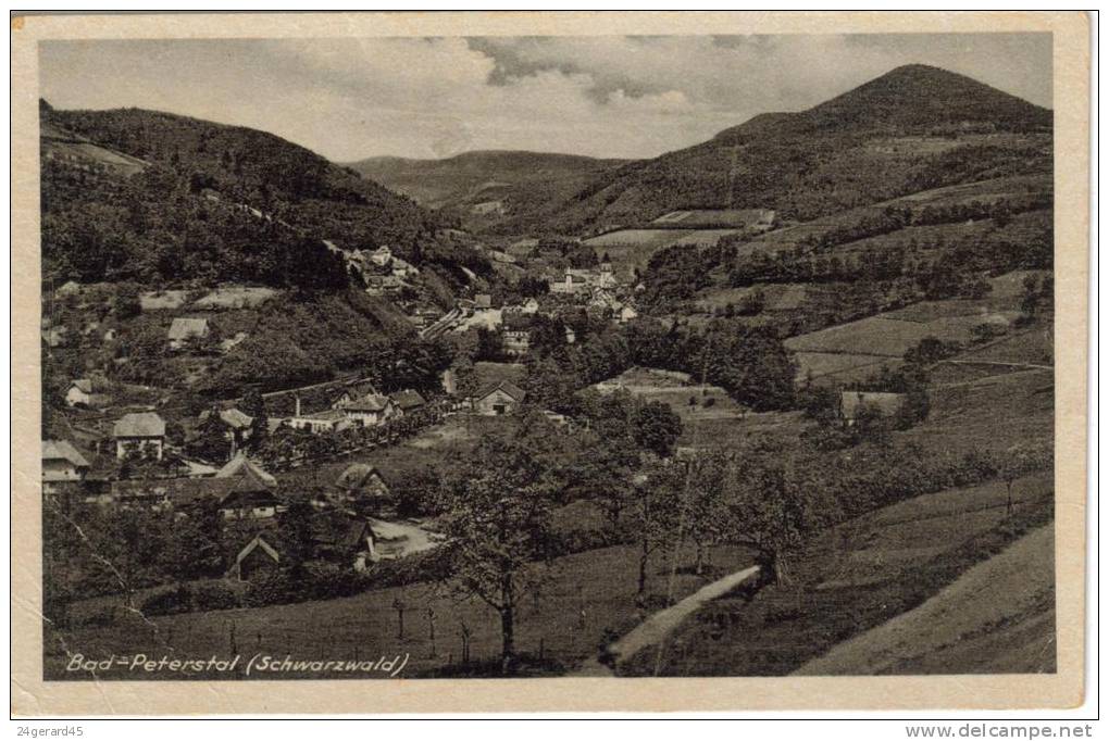 CPSM BAD PETERSTHAL GRIESBACH (Allemagne-Bade Wurtemberg) - Vue Générale - Bad Peterstal-Griesbach