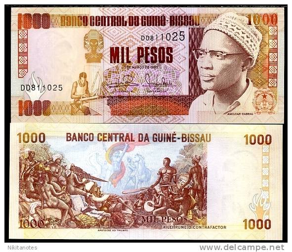 GUINEA BISSAU 1000 1,000 PESOS 1993 P 13 UNC - Guinee-Bissau