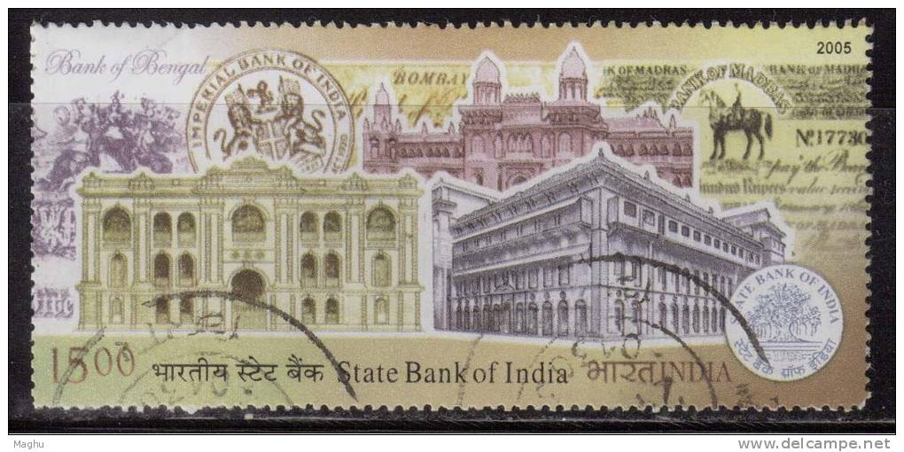 India 2005 Used, State Bank Of India - Gebraucht