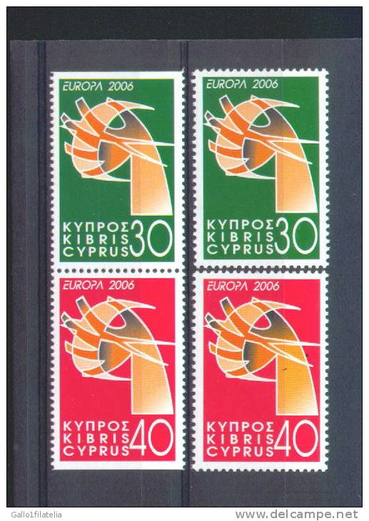 2006 - CIPRO / CYPRUS - EUROPA CEPT - L´INTEGRAZIONE / INTEGRATION. MNH. - 2006