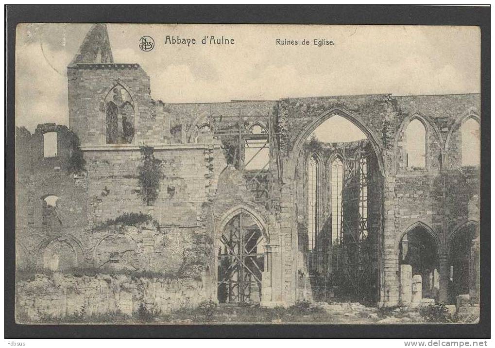 ED. NELS SERIE 52 NR 33 - ABBAYE D'AULNE - RUINES EGLISE KERK - Fontaine-l'Eveque