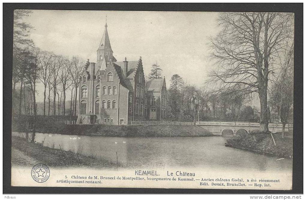 ED. DESAIX NR 5 - KEMMEL KASTEEL CHATEAU - COLL. EM. VANDERMEERSCH - Heuvelland