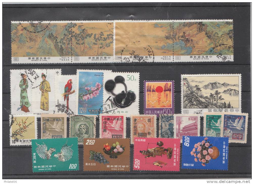 TAIWAN  CHINA  STAMPS MINT AND USED - Collections, Lots & Series