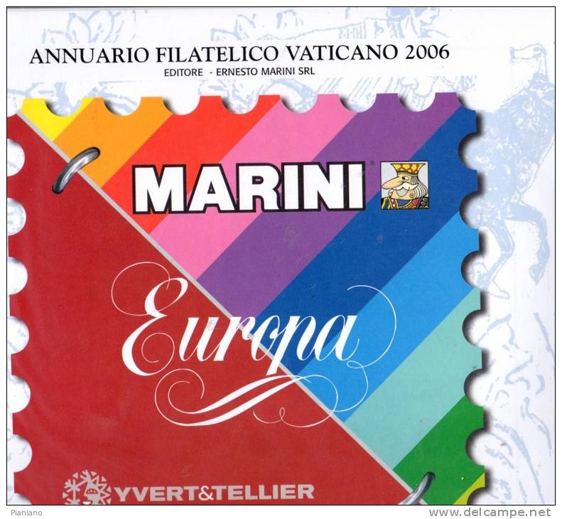 PIA -  VATICANO - 2006 : Fogli Di Aggiornamento  MARINI  - Linea  EUROPA - Unused Stamps