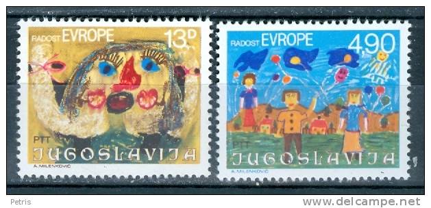 Jugoslavia 1980 Europa MNH - Lot. 700 - Nuovi