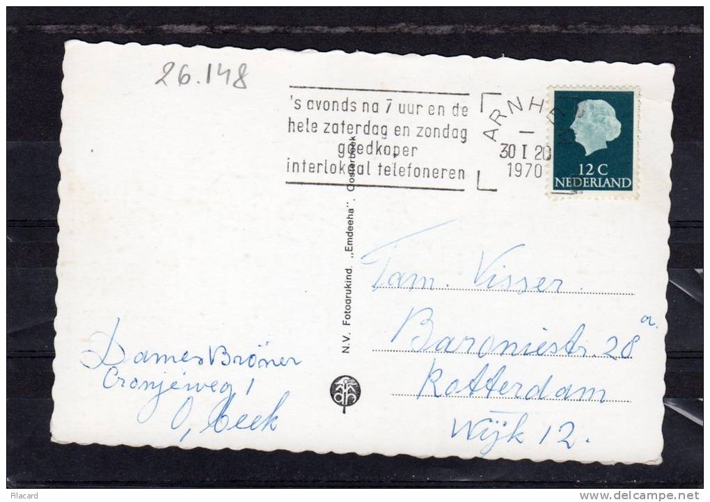 26148    Paesi  Bassi,  Rijnterras  "de  Westerbouwing",  Oosterbeek,  "Kabelbaan",  VG  1970 - Oosterbeek