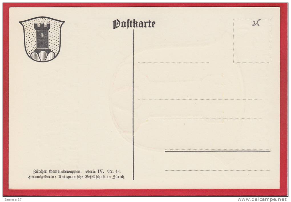 ZÜRICH ALTSTETTEN, WAPPEN, GEMEINDEWAPPEN - Altstetten