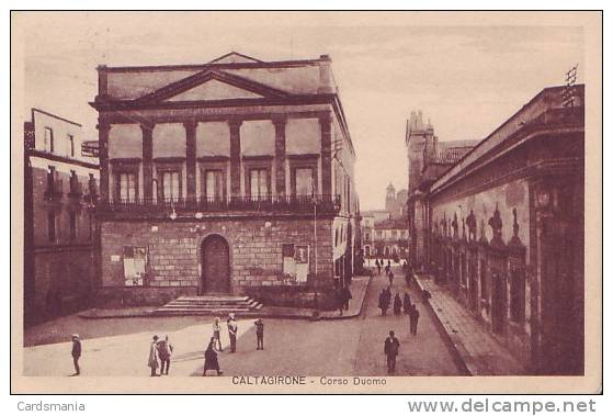 Caltagirone(Catania)-Corso Duomo-1930 - Catania