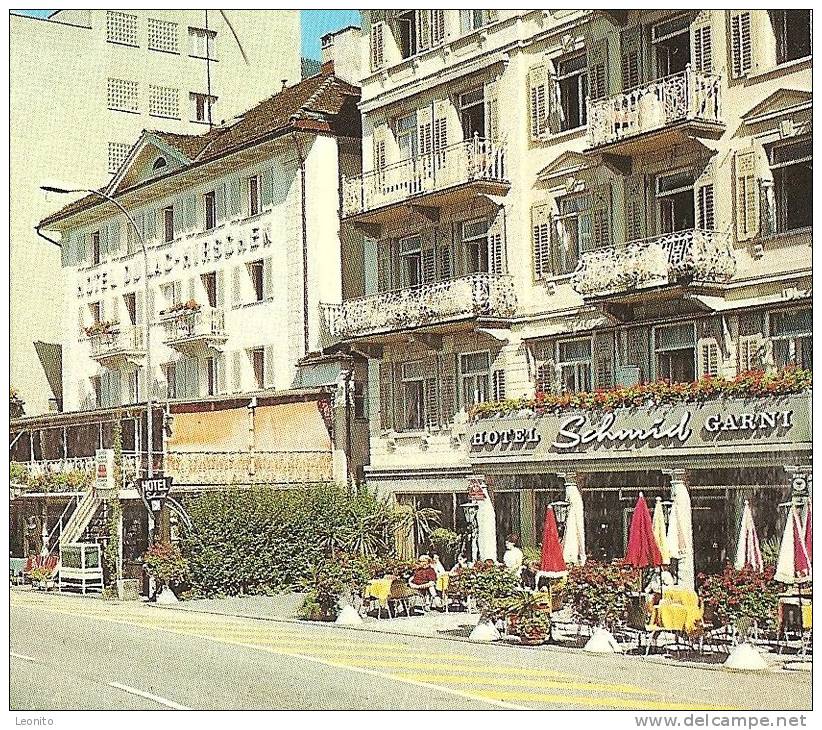 BRUNNEN SZ Hotels Schmid Du Lac Hirschen.......1977 - Other & Unclassified