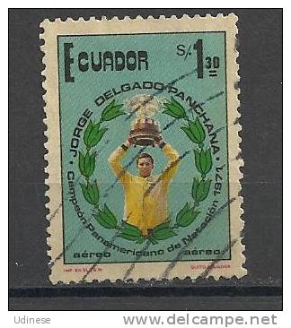 ECUADOR 1975 - J. D. PANCHANA 1.30 - USED OBLITERE GESTEMPELT - Equateur