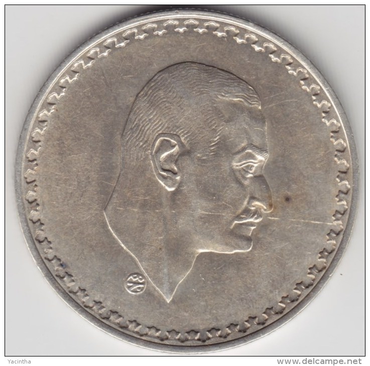 @Y@   Egypte  50 Piaster    Zilver    (2968) - Egypte