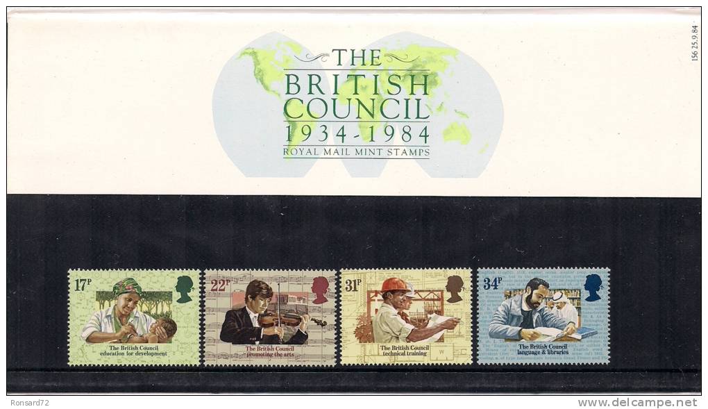 1984 - The British Council - Presentation Packs