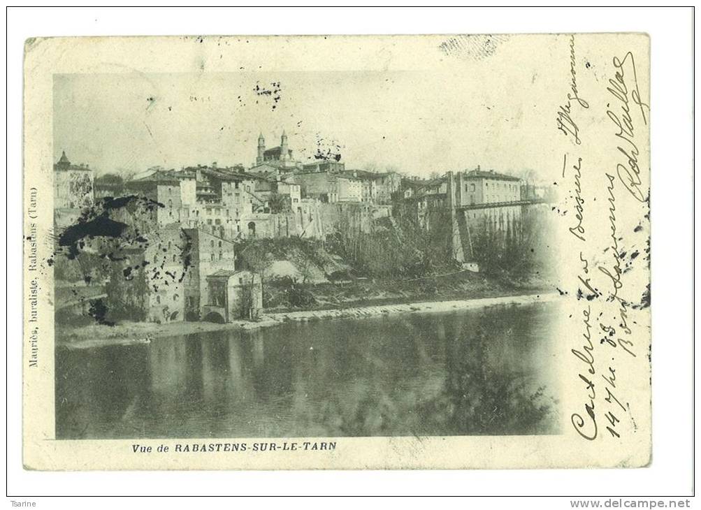 81 - Vue Sur Rabastens Sur Le Tarn - Rabastens