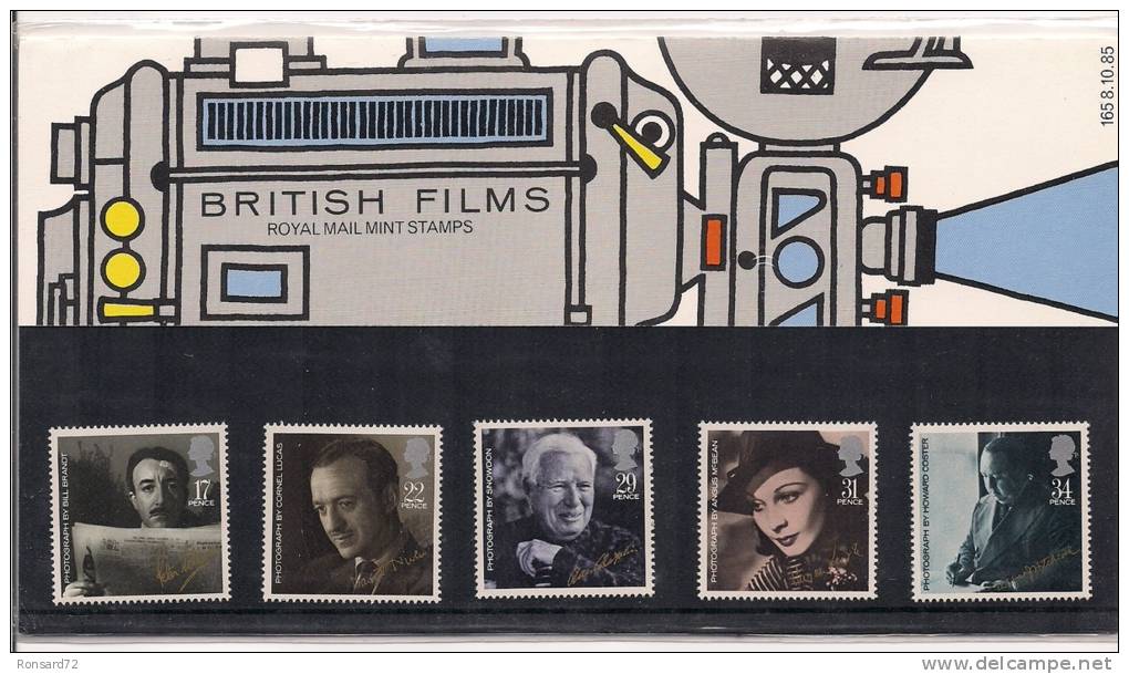 1985 - British Films - Presentation Packs