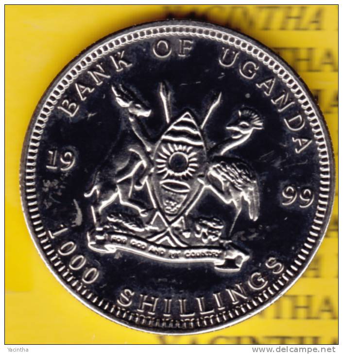 @Y@   Uganda  1000 Shilling  1999 - Ouganda