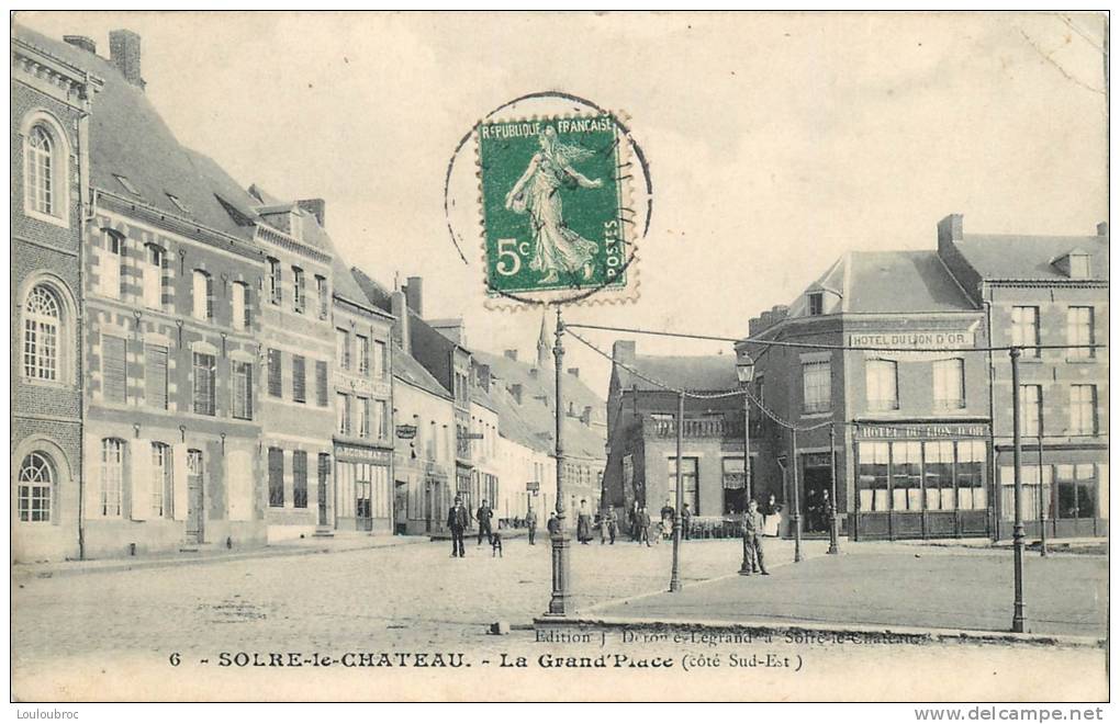 59 SOLRE LE CHATEAU LA GRAND'PLACE - Solre Le Chateau