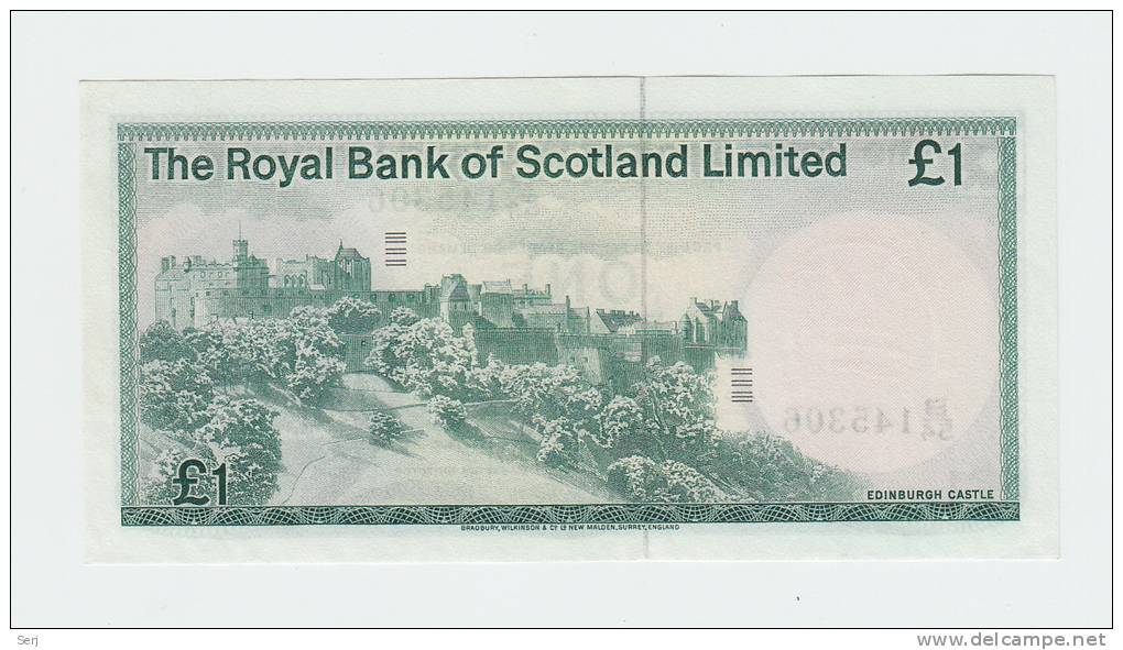 SCOTLAND 1 POUND 1978 UNC NEUF P 336 - 1 Pound