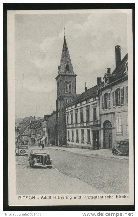 BITSCH    Adolf Hitlerring Und Protestantische Kirche - Bitche