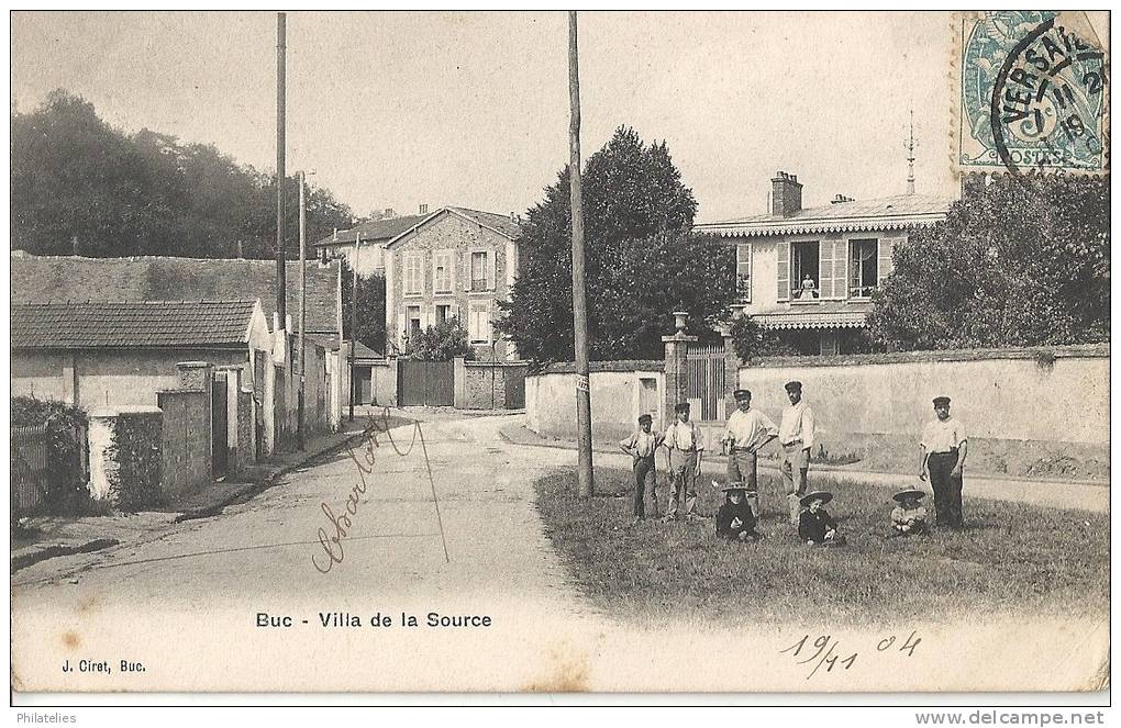 BUC VILLA DE LA SOURCE 1905 - Buc