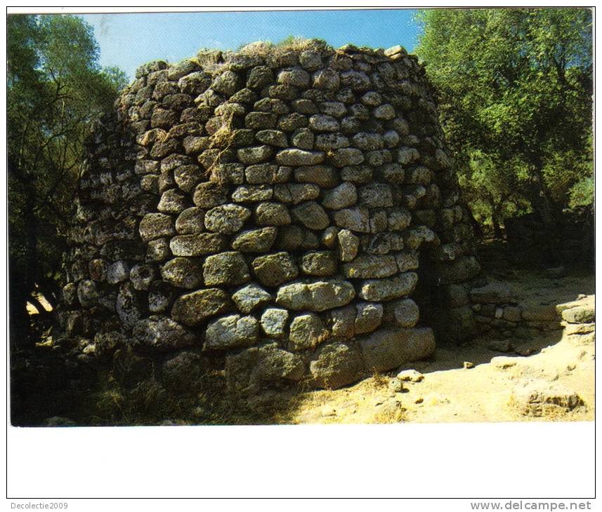 B58539 Sardegna Paulilatino Nuraghe Di Santa Cristina Not Used Perfect Shape Back Scan At Request - Oristano