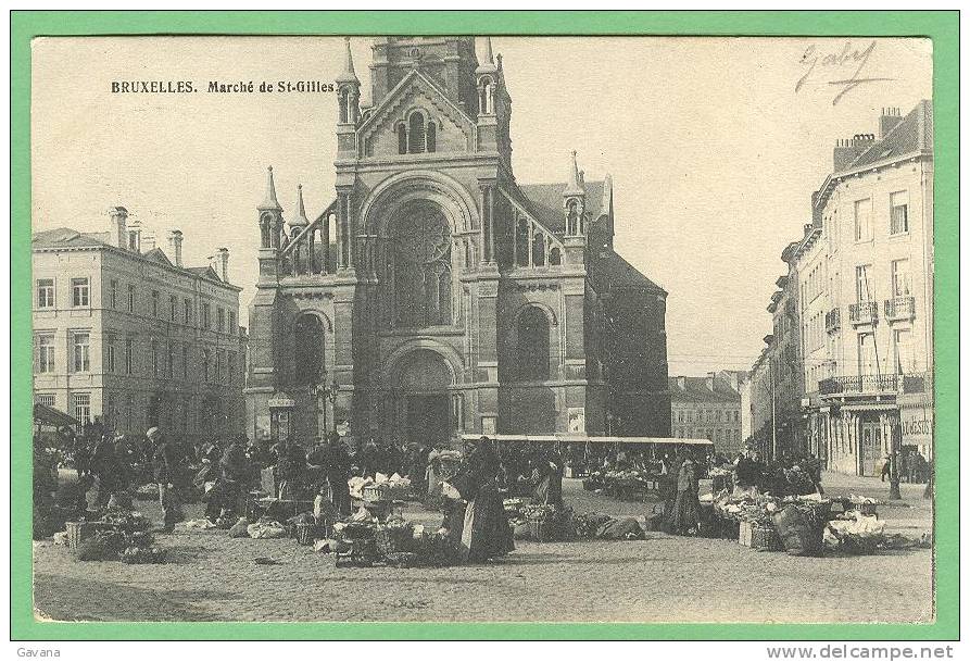 BRUXELLES - Marché De St-Gilles - Märkte