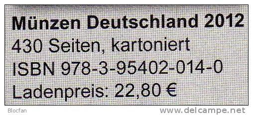 Münzen MICHEL Deutschland 2012 Neu 23€ Ab Jahr 1871 D Reich BRD Berlin DDR Für Numismatik New Coins Catalogue Of Germany - Catalogues