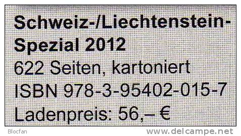 Schweiz MICHEL Spezial Briefmarken Katalog 2012 Neu 56€ Liechtenstein UNO Genf Internationale Ämter Catalogue Helvetia - Enciclopedias