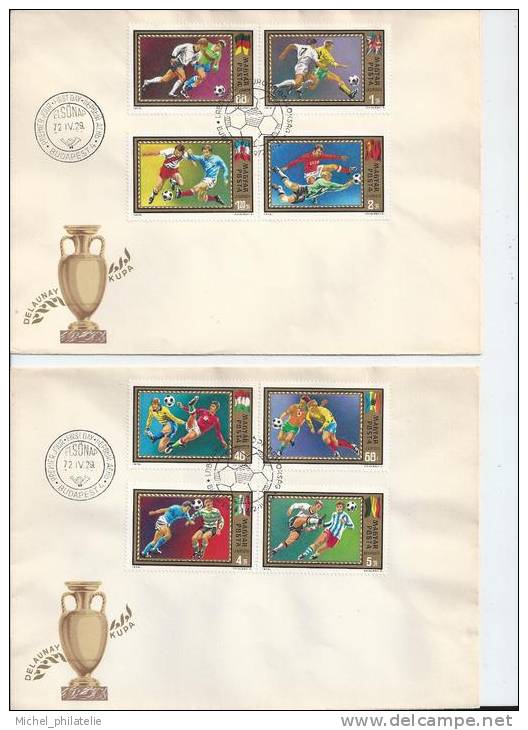 Hongrie, Premier Jour, 1971, Foot Ball - Postmark Collection